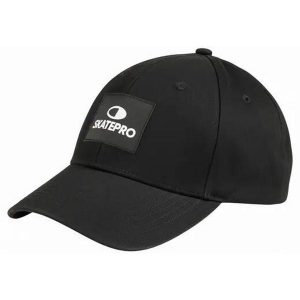 Odzież Czapki z daszkiem unisex SkatePro Baseball Czapka - Czarny. Biała czapki SKATEPRO, bez wzorów, z bawełny, klasyczne. Za 119,99 zł.
