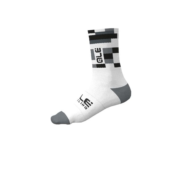 Skarpety rowerowe Alé Match. Białe skarpetki Ale Cycling, bez wzorów. Za 84,30 zł.