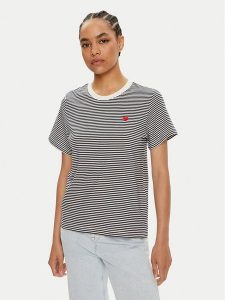 JDY T-Shirt Pisa 15298612 Czarny Regular Fit. Czarne t-shirty JDY, xs, bez wzorów, z bawełny, bez kołnierzyka, bez ramiączek. Za 49,99 zł.