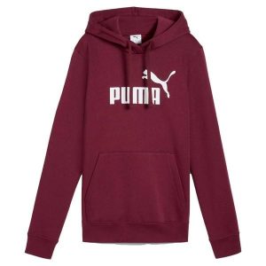 Bluza Puma Ess No. 1 Logo Hoodie Fl (S) Damskie. Czerwone bluzy Puma, s, bez wzorów, z bawełny, bez kaptura. Za 168,99 zł.
