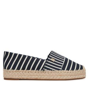 Espadryle Tommy Hilfiger. Niebieskie espadryle TOMMY HILFIGER, bez wzorów, bez obcasa. Za 359,99 zł.