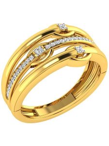 Diamant Vendôme Złoty pierścionek z diamentami rozmiar: 64. Żółte pierścionki Diamant Vendôme, z diamentem, złote. Za 1 559,42 zł.