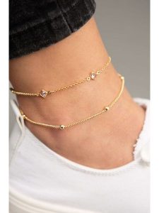 Heliophilia Bransoletka z cyrkoniami na kostkę rozmiar: onesize. Żółte bransoletki Heliophilia, z cyrkonią, metalowe. Za 30,45 zł.