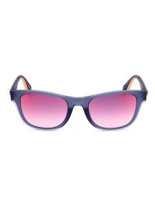Adidas Okulary przeciwsłoneczne unisex w kolorze niebiesko-jasnoróżowym rozmiar: 51. Niebieskie okulary przeciwsłoneczne ADIDAS. Za 184,95 zł.