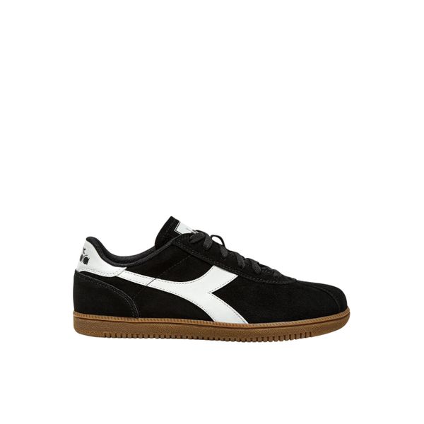 Sneakersy Diadora Tokyo. Czarne buty sportowe Diadora, bez wzorów, bez zapięcia. W wyprzedaży za 348,00 zł.
