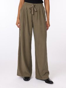 Scotch & Soda Spodnie w kolorze brązowym rozmiar: W26. Brązowe spodnie z wysokim stanem Scotch & Soda, z aplikacjami, z materiału, z podwyższonym stanem. Za 131,74 zł.