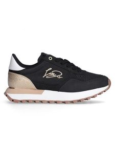 Liu Jo Sneakersy w kolorze czarnym rozmiar: 38. Czarne trampki Liu Jo, bez wzorów, bez zapięcia. Za 254,74 zł.