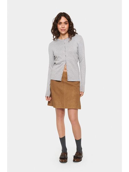 SAINT TROPEZ Kardigan w kolorze szarym rozmiar: XL. Szare kardigany Saint Tropez. Za 95,92 zł.