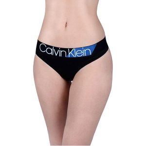 Calvin Klein Damskie Stringi W Black Majteczki. W / Commodore Blue qf4937e-001 (Rozmiar S). Stringi marki Calvin Klein. W wyprzedaży za 100,00 zł.