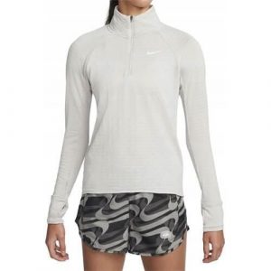 Bluza treningowa damska Nike Therma-FIT. Brązowe bluzy Nike, bez wzorów, bez kaptura. Za 271,00 zł.