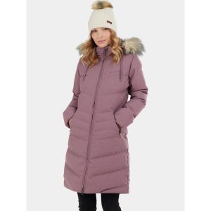 Kurtka Zimowa Damska Fundango Puppis. Czerwone kurtki FUNDANGO, na zimę, s, bez wzorów, z puchu, bez kaptura. W wyprzedaży za 430,75 zł.