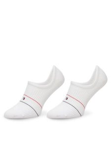 Tommy Hilfiger Stopki 701238780 Granatowy. Niebieskie skarpetki TOMMY HILFIGER, bez wzorów, z bawełny. Za 49,99 zł.