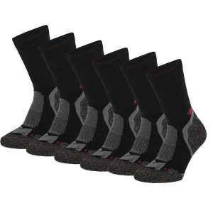 Skarpety turystyczne dla dorosłych Xtreme Wełna Merino, 6 szt. Czarne skarpetki XTREME SOCKSWEAR, bez wzorów, z wełny. Za 203,99 zł.