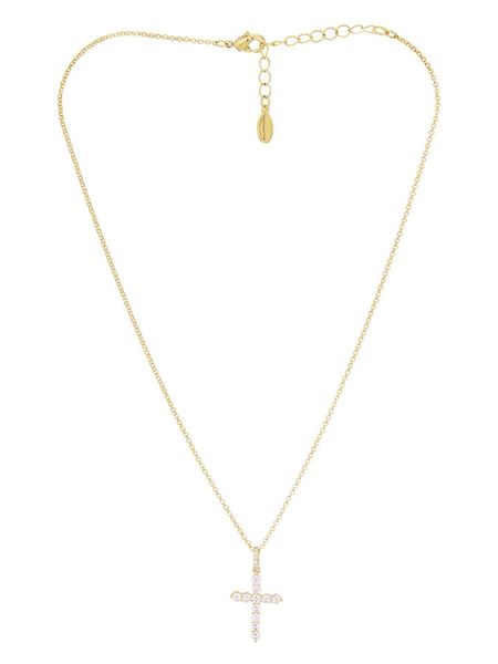 U.S. Polo Assn. Pozłacany naszyjnik z zawieszką - dł. 38 cm rozmiar: onesize. Żółte naszyjniki U.S. Polo Assn., z kryształem, metalowe. Za 119,68 zł.