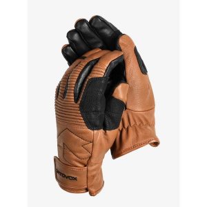 Rękawice Ortovox Full Leather Glove. Brązowe rękawiczki ORTOVOX, bez wzorów. Za 450,99 zł.