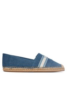 Tommy Hilfiger Espadryle Hilfiger Webbing Espadrille FW0FW09334 Niebieski. Niebieskie espadryle TOMMY HILFIGER, bez wzorów, z materiału, bez obcasa. Za 289,99 zł.