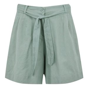 Szorty damskie Regatta Sabela II. Niebieskie szorty Regatta, bez wzorów, z bawełny, sportowe. Za 174,50 zł.