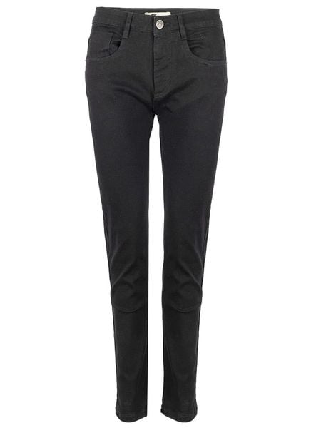 Roadsign Dżinsy - Slim fit - w kolorze czarnym rozmiar: 42. Czarne jeansy Roadsign, z aplikacjami, ze skóry. Za 87,40 zł.