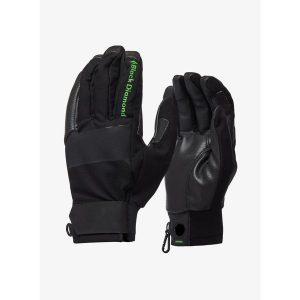 Rękawiczki damskie Black Diamond Torque Gloves. Czarne rękawiczki Black Diamond, bez wzorów. Za 207,99 zł.