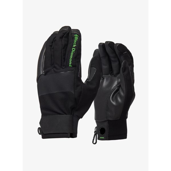 Rękawiczki damskie Black Diamond Torque Gloves. Czarne rękawiczki Black Diamond, bez wzorów. Za 224,99 zł.