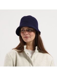 TRAVELIN' Kapelusz w kolorze granatowym rozmiar: onesize. Niebieskie kapelusze Travelin', bez wzorów, ze skóry. Za 173,99 zł.