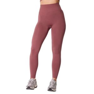 Damskie legginsy bezszwowe Carpatree Dopamine Buzz. Brązowe legginsy Carpatree, bez wzorów, z materiału, z podwyższonym stanem. Za 229,99 zł.