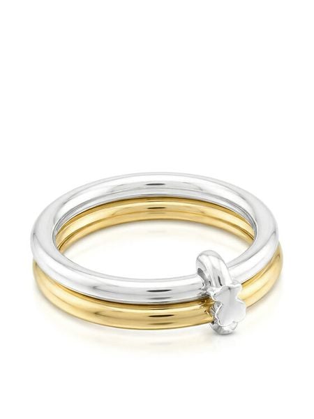 TOUS Pierścionek 1004566012 Złoty. Żółte pierścionki Tous, metalowe. Za 439,99 zł.