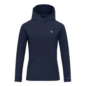 Bluza damska z kapturem Dare 2B Sprint City. Niebieskie bluzy Dare 2b, bez wzorów, z kapturem. Za 129,99 zł.