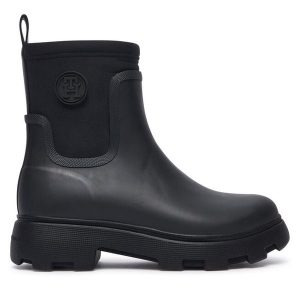 Kalosze Tommy Hilfiger. Czarne kalosze TOMMY HILFIGER, bez wzorów. Za 489,99 zł.