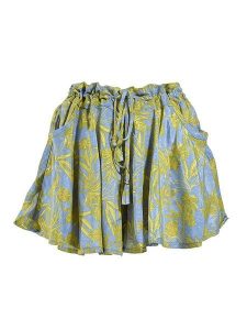 BLE Szorty w kolorze niebiesko-żółtym rozmiar: S/M. Niebieskie szorty BLE, bez wzorów. Za 88,02 zł.