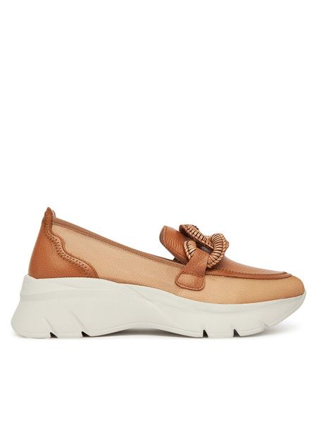 Hispanitas Półbuty Habana HV254050 Brązowy. Brązowe półbuty Hispanitas, bez wzorów, ze skóry, bez obcasa, na płaskiej podeszwie, bez zapięcia. Za 399,99 zł.