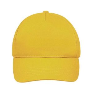 Czapka Z Daszkiem Sunny. Żółte czapki SOL'S, bez wzorów. Za 26,99 zł.