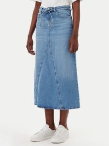 ONLY Spódnica jeansowa Sophia 15339020 Niebieski Regular Fit. Niebieskie spódnice ONLY, s, bez wzorów, z bawełny. Za 129,99 zł.