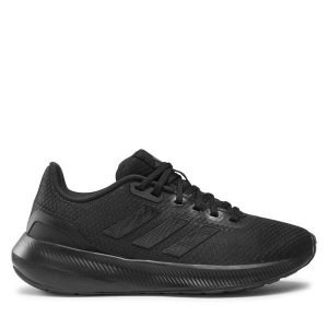 Buty do biegania adidas. Czarne buty sportowe ADIDAS, bez wzorów, bez zapięcia, do biegania. Za 179,99 zł.