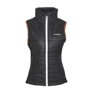 Damska Kamizelka Z Logo. Czarne kamizelki Icepeak, bez wzorów, bez kołnierzyka, bez ramiączek, bez kaptura. Za 189,99 zł.