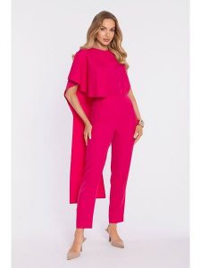 Made of emotion Kombinezon w kolorze różowym rozmiar: S. Różowe kombinezony Made Of Emotion, s, bez wzorów, bez kołnierzyka, bez ramiączek. Za 312,99 zł.