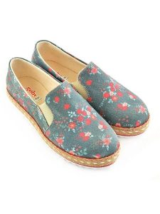 Goby Baleriny w kolorze niebiesko-czerwonym rozmiar: 36. Czerwone balerinki Goby, bez wzorów, bez obcasa, bez zapięcia. Za 173,99 zł.