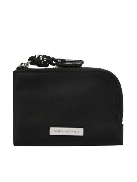 KARL LAGERFELD Bilonówka B1W32013 Czarny. Czarne portfele KARL LAGERFELD, bez wzorów, z materiału. Za 200,99 zł.