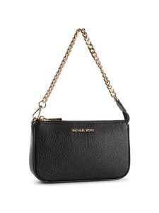 MICHAEL Michael Kors Torebka Pouches & Clutches 32F7GFDW6L Czarny. Czarne torebki klasyczne MICHAEL Michael Kors, bez wzorów, ze skóry, bez dodatków. Za 543,99 zł.