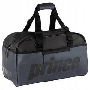 Torba tenisowa Black Prince Tour Small Duffel Bag. Czarne torby podróżne i sportowe PRINCE, bez wzorów, z materiału, na ramię. Za 219,99 zł.