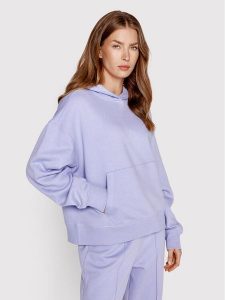 Sprandi Bluza SP22-BLD531 Fioletowy Regular Fit. Fioletowe bluzy Sprandi, xs, bez wzorów, z bawełny, bez kaptura. Za 229,99 zł.