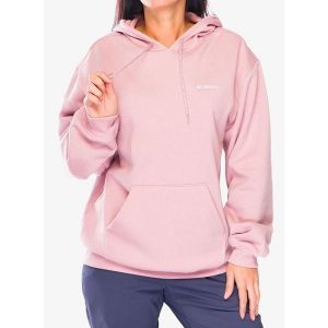 Bluza z kapturem damska Columbia Aldermore Hoodie. Czerwone bluzy Columbia, bez wzorów, z kapturem. Za 183,69 zł.