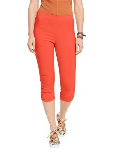 Heine Rybaczki w kolorze pomarańczowym rozmiar: 44. Pomarańczowe spodnie z wysokim stanem Heine, bez wzorów, z podwyższonym stanem. Za 109,78 zł.