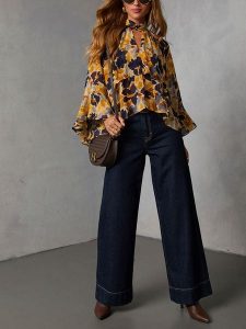 LA Angels Bluzka w kolorze żółto-beżowym rozmiar: L. Brązowe bluzki LA Angels, l, bez wzorów, bez kołnierzyka, bez ramiączek. Za 165,99 zł.