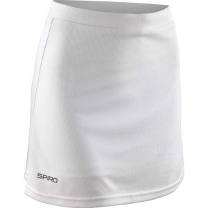 Spódnico-spodnie Spiro. Białe szorty SPIRO, bez wzorów. Za 100,00 zł.