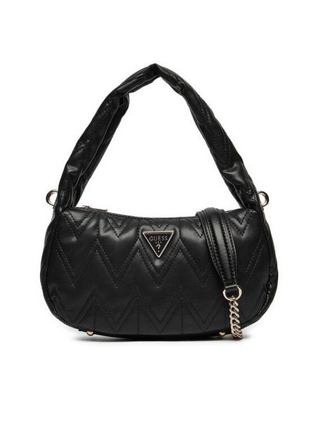 Guess Torebka HWQG95 05180 Czarny. Czarne torebki klasyczne Guess, z aplikacjami, ze skóry, bez dodatków. Za 269,99 zł.