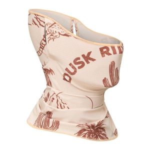 Kolarski komin na szyję gravel Siroko Offpath White. Białe szaliki SIROKO, bez wzorów, z materiału. Za 84,00 zł.
