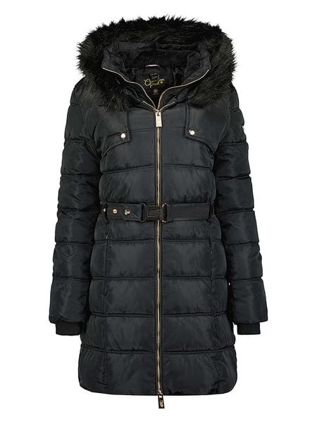 Canadian Peak Parka "Diamentereak" w kolorze czarnym rozmiar: XL. Czarne płaszcze Canadian Peak, xl, bez wzorów, z tkaniny, bez kaptura. Za 292,20 zł.