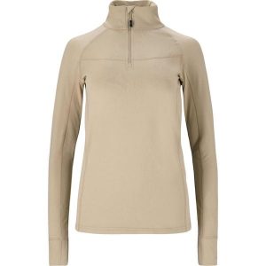 Damska koszulka termoaktywna z długim rękawem Whistler Blume. Brązowe koszule nocne WHISTLER, bez wzorów, bez ramiączek. Za 213,00 zł.