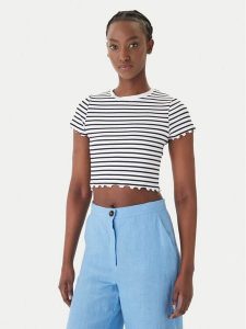 Banana Moon T-Shirt Tonio Nautical MVC06 Granatowy Slim Fit. Niebieskie t-shirty Banana Moon, s, bez wzorów, z syntetyku, bez kołnierzyka, bez ramiączek. Za 219,99 zł.